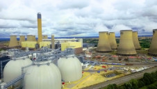 Drax Power Station, near Selby, North Yorkshire, has converted three of its six units to burn wood pellets